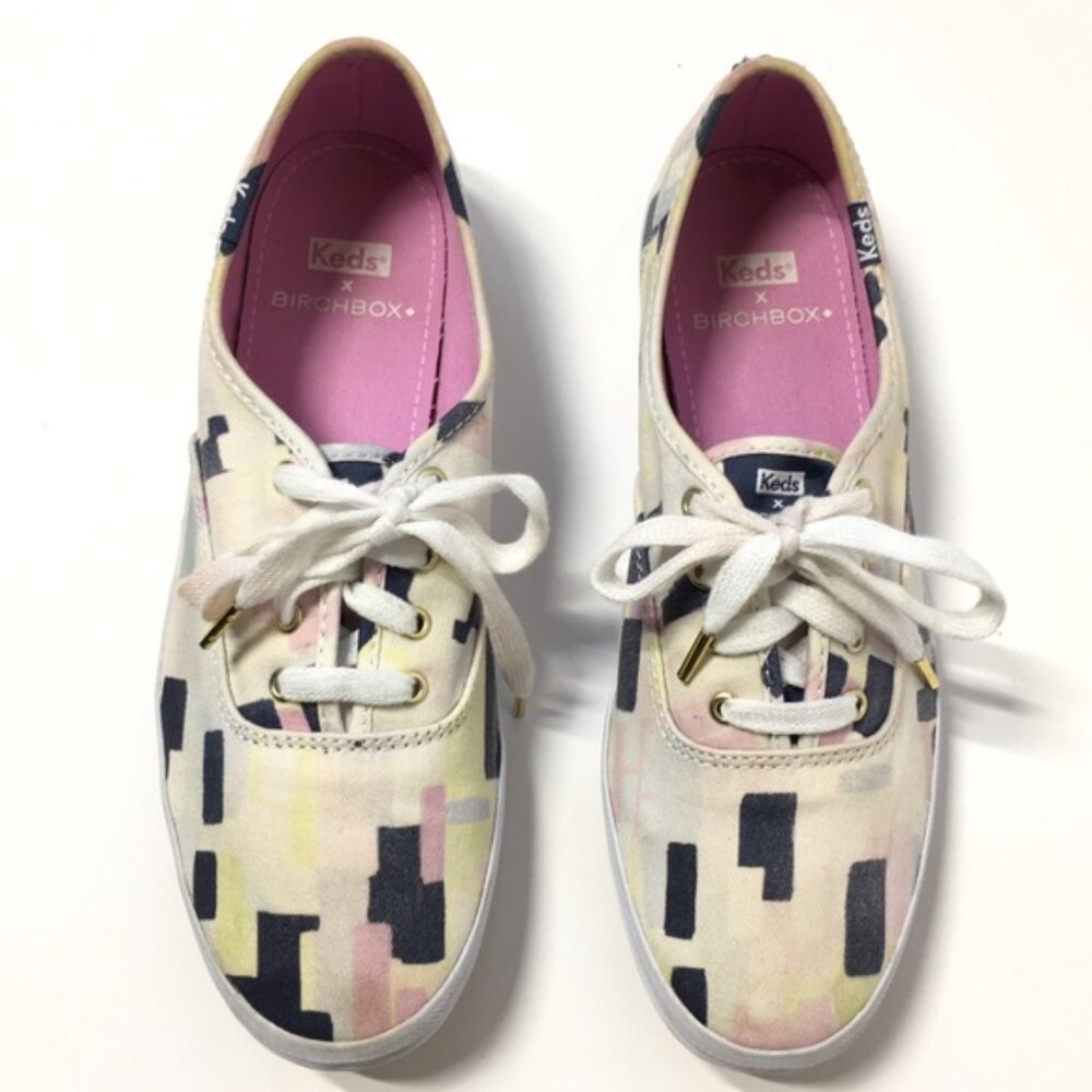 Keds x Birchbox Champion Multicolor Sneakers 7.5 - Picture 4 of 8